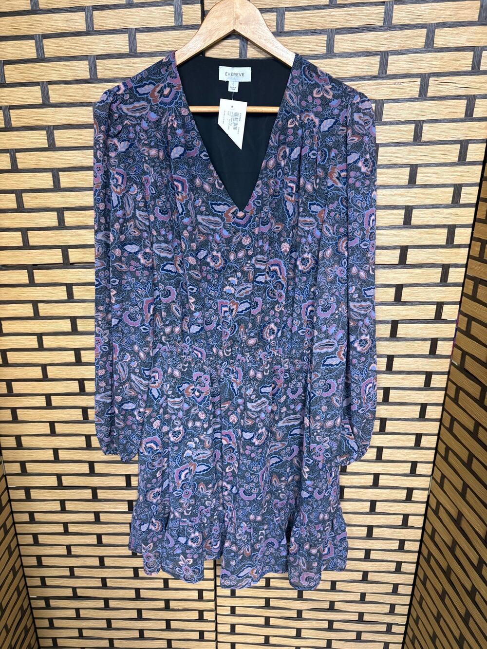Evereve Floral Dress Size Large